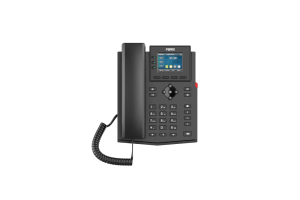 Fanvil X303P - 4 Sip Line PoE IP Phone with Color Display