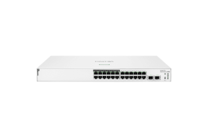 HPE Networking ION 1830 JL813A - 24xGigabit პორტიანი PoE სვიჩი, 12 PoE+; 2x1G SFP; 195W PoE