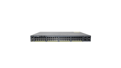 WS-C2960X-48FPS-L - 48XGIGABIT, 4x 1G SFP პორტი, LAN Base, PoE (740W)