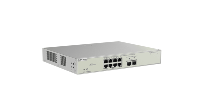 RG-NBS5300-8MG2XS-UP - Layer 3 მართვადი სვიჩი 8xMuti-Gigabit PoE++, 2x 10GE SFP+ პორტით(370W)