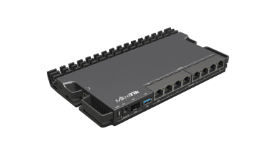 Mikrotik RB5009UPr+S+IN - PoE როუტერი 7xGIGABIT, 1x2.5GIGABIT, 1xSFP+ პორტით