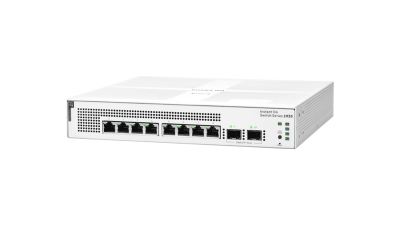 HPE Networking ION 1930 JL681A  - 8xGigabit პორტიანი PoE სვიჩი 8 PoE+; 2xSFP+; 124W PoE