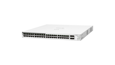 HPE Networking ION 1830 JL815A - 48xGigabit პორტიანი PoE სვიჩი, 48 PoE+; 4x1G SFP; 370W PoE